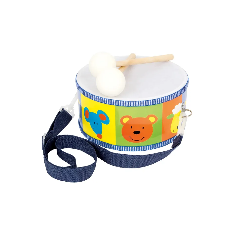 Tobă Small Foot, cu Snur și Bețe, pentru Copii