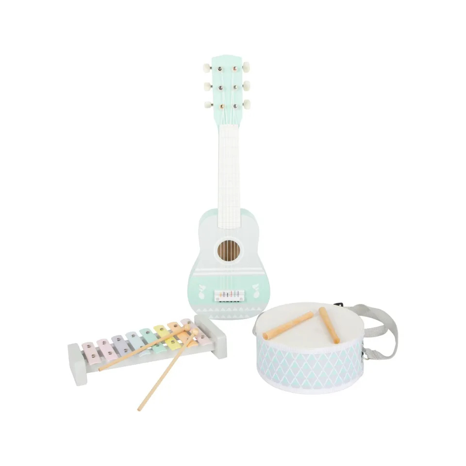 Set Instrumente Muzicale Small Foot, culori pastel, 3 buc.