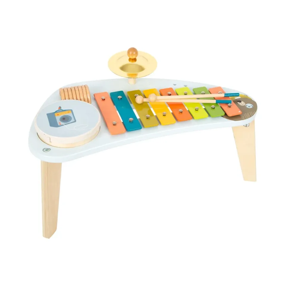 Măsuță muzicală Small Foot Groovy Beats, din lemn