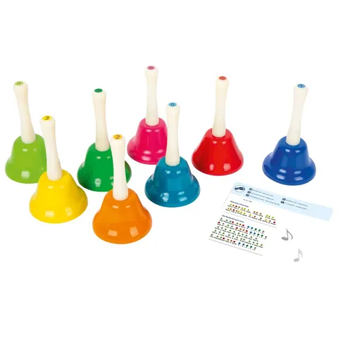 Set de clopoței Small Foot, cu mânere