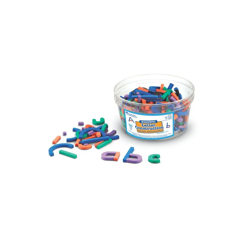 Set magnetic pentru constructie litere Learning Resources