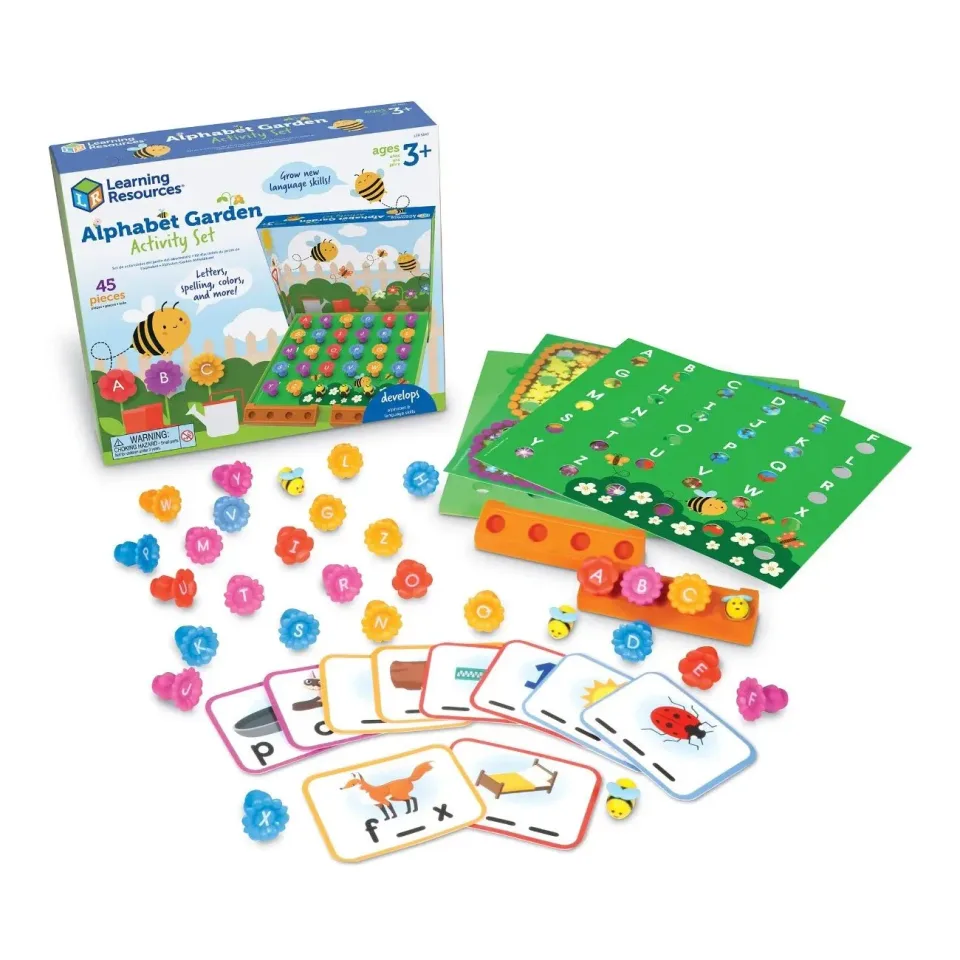 Set educațional Learning Resources Alfabetul englez, 45 buc.