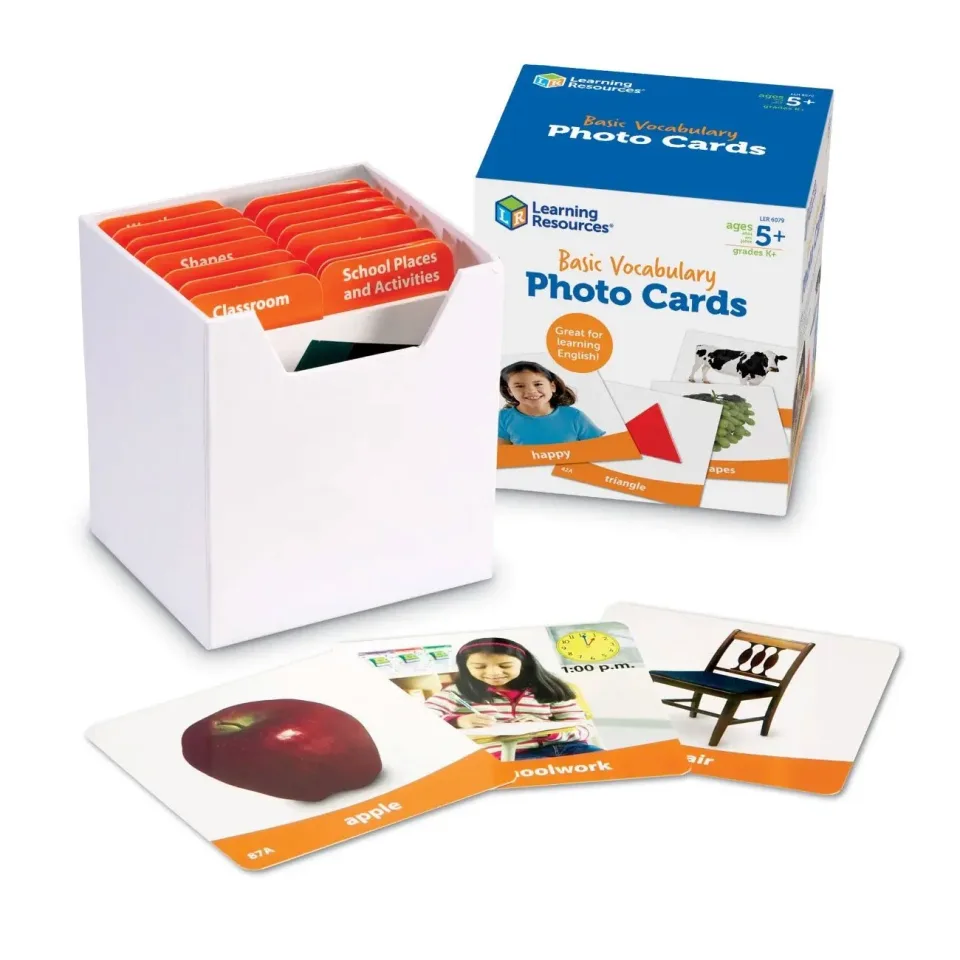 Learning Resources Cărți foto în limba engleză, lexical