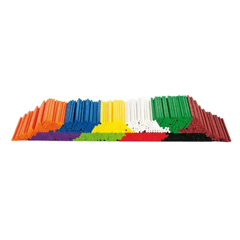Betele de matematică Nowa Szkola, colorate, 10 cm, 1000 buc.