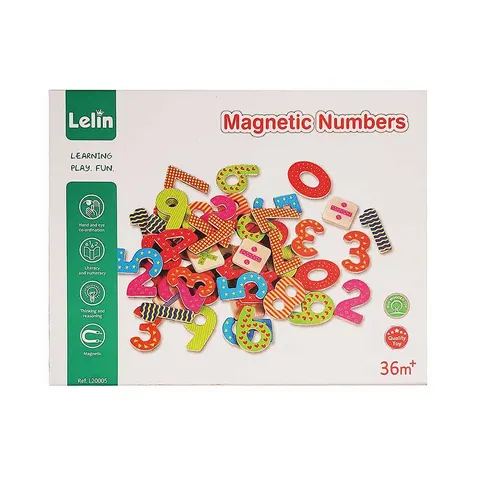 Numere și Semne, Lemn, Magnetic