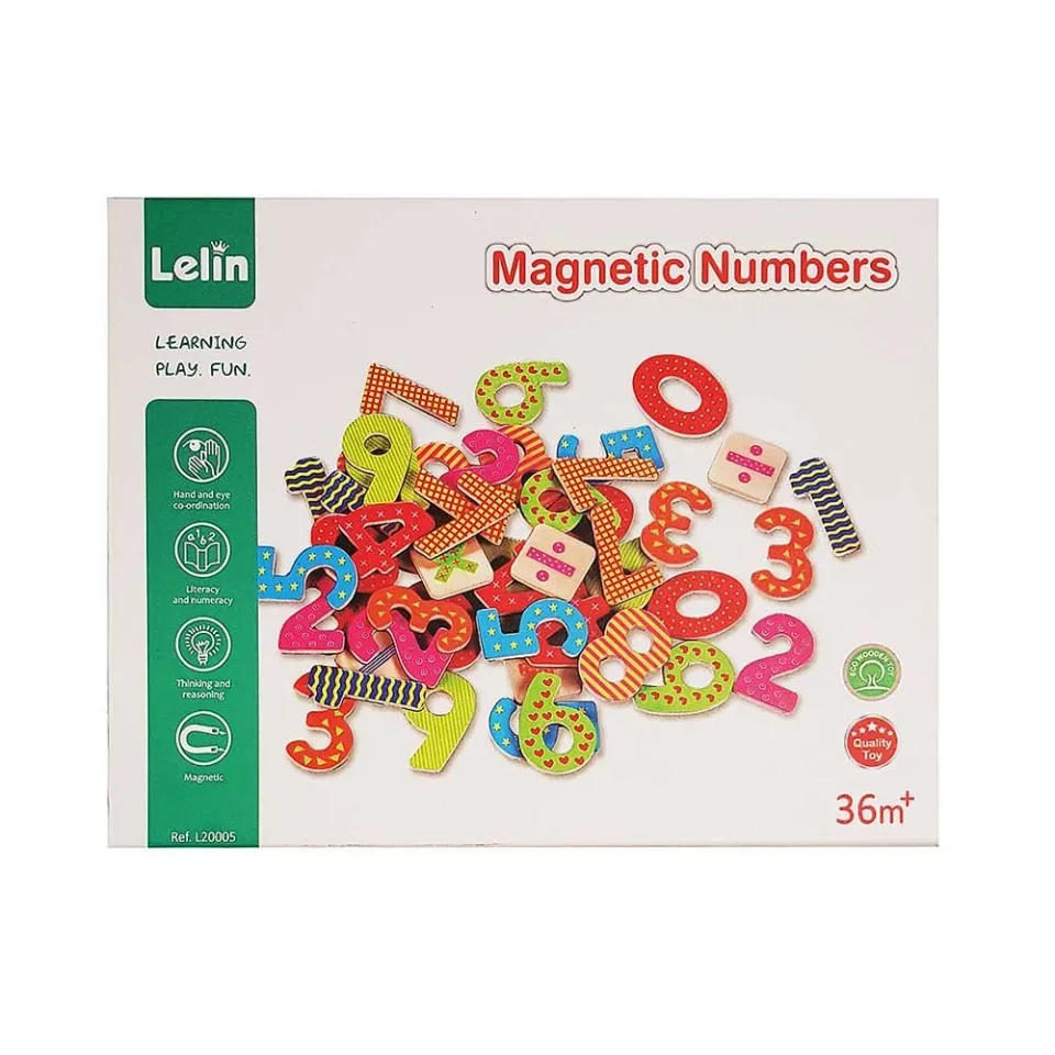 Numere și Semne, Lemn, Magnetic