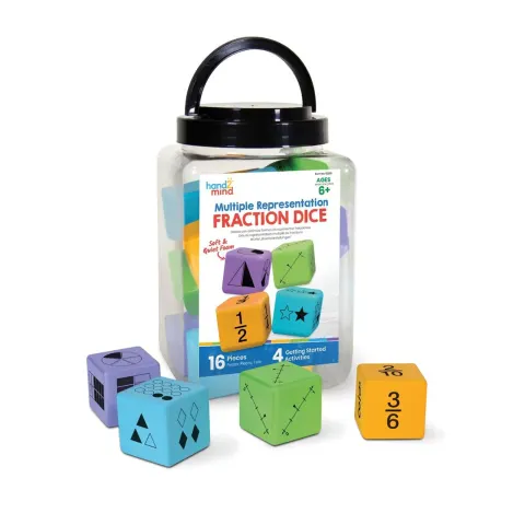 Learning Resources Zaruri Fraction, 16 buc.