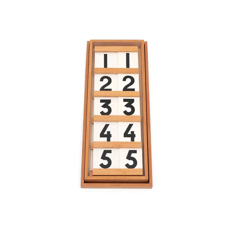 Plăci Nowa Szkola Seguin, pentru numărat, lemn