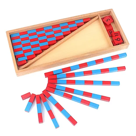 Set bastonașe Montessori, numerice