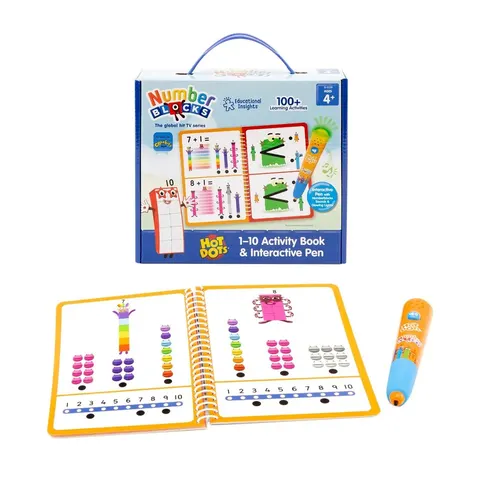 Set matematic Learning Resources Numberblocks, de la 1 la 10, cu pix interactiv