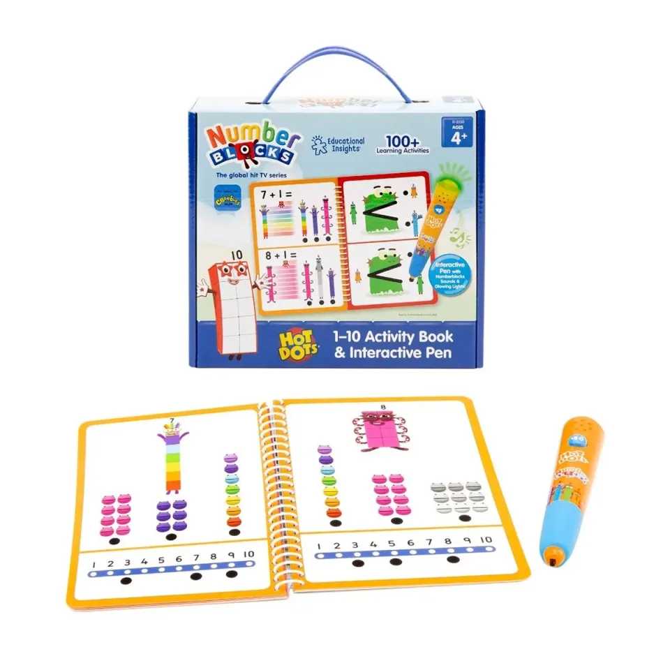 Set matematic Learning Resources Numberblocks, de la 1 la 10, cu pix interactiv