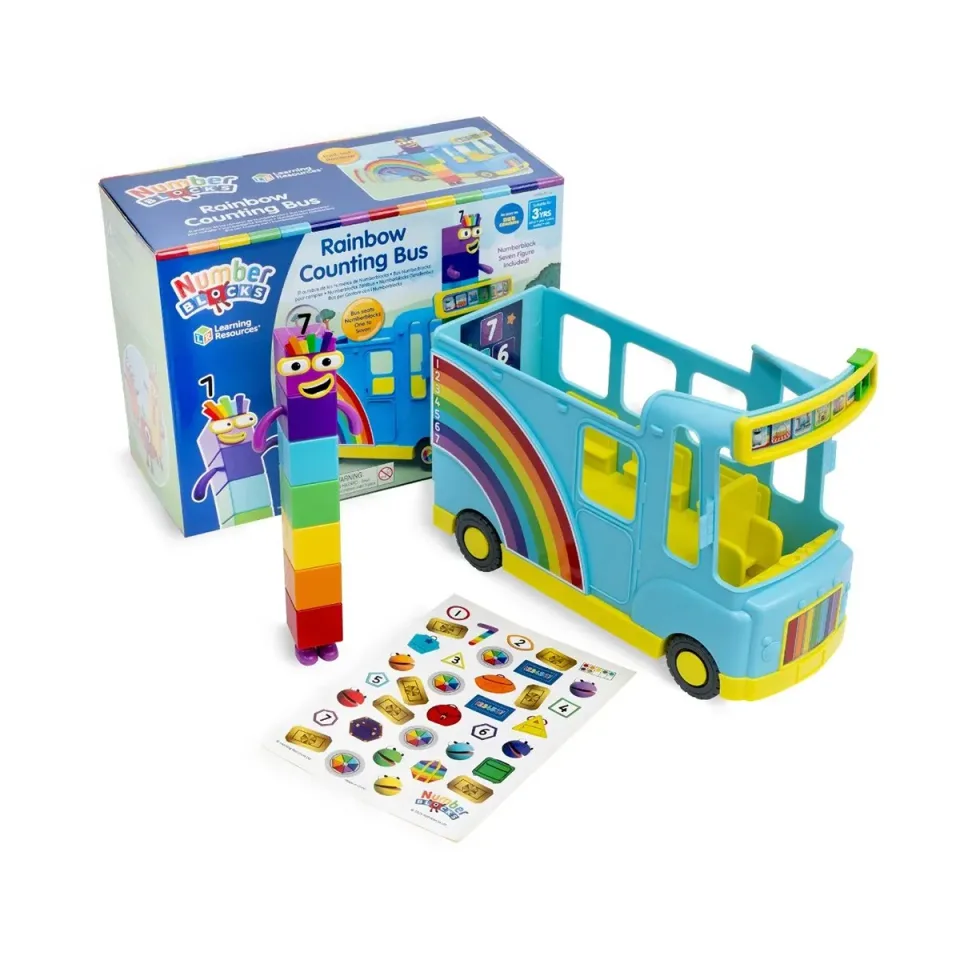 Learning Resources Autobuzul de numărare Numberblocks