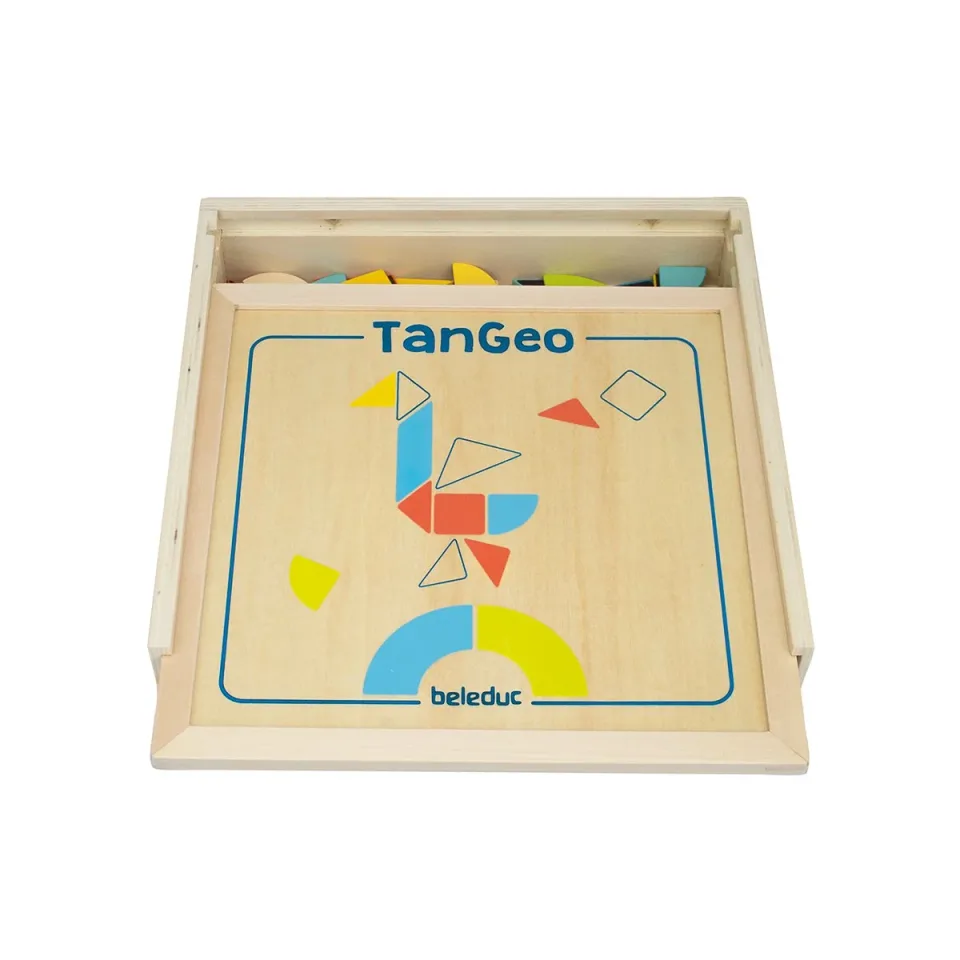 Beleduc Tangram magnetic, în cutie