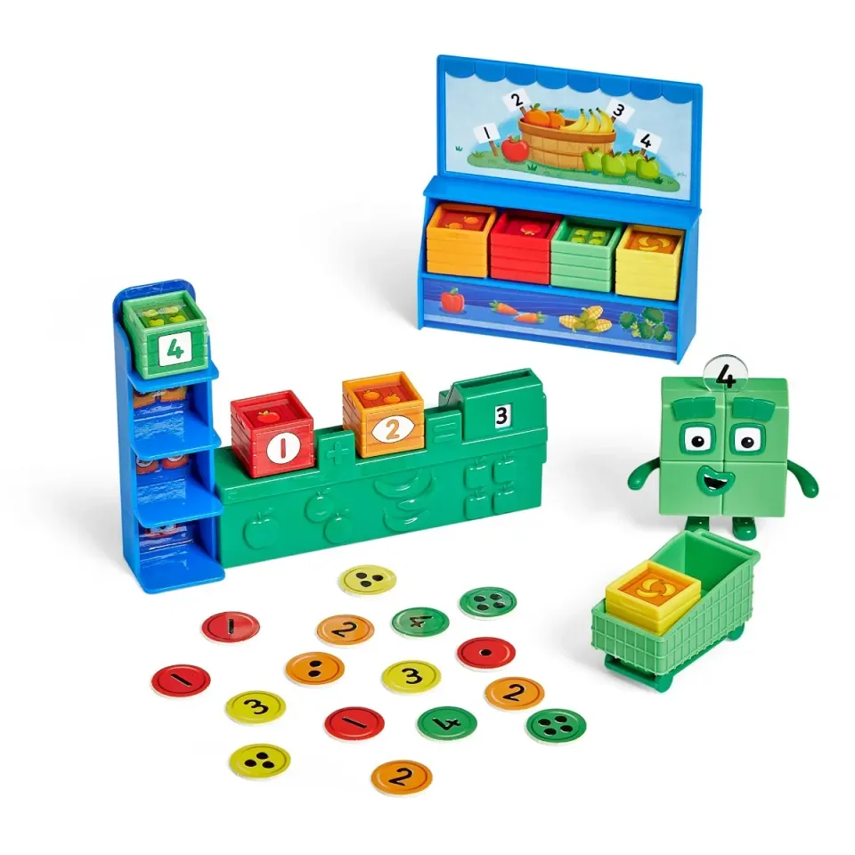 Set Mini Market Learning Resources Numberblocks - Colectează și învață