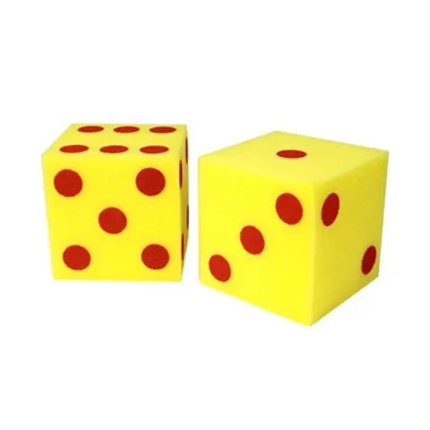 Zaruri din spumă Learning Resources, cu puncte, mari, 2 buc.
