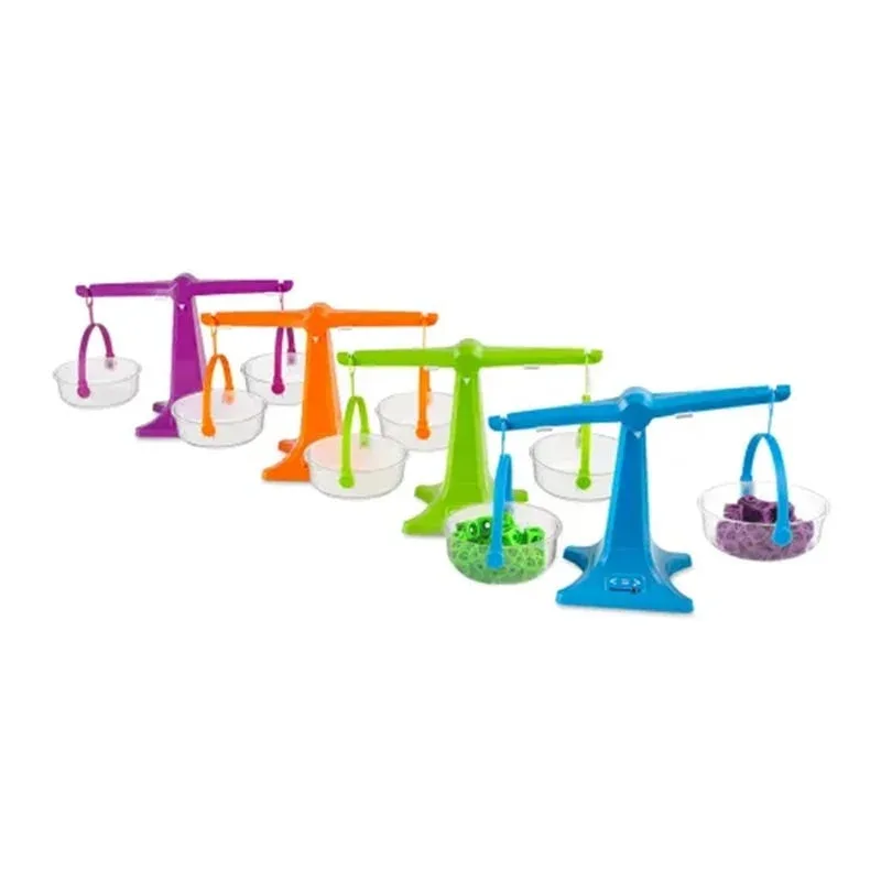Set de 4 balanțe educative Learning Resources, pentru copii