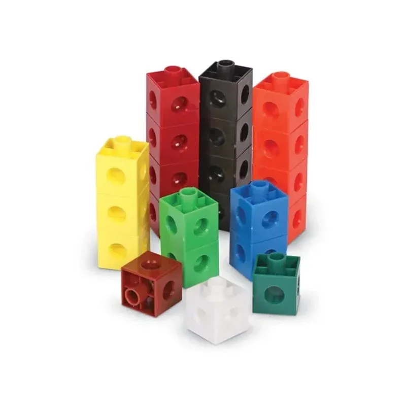 Set de blocuri colorate Learning Resources, 1000 buc.
