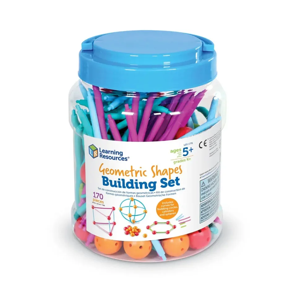 Set constructiv geometric Learning Resources, 170 buc.
