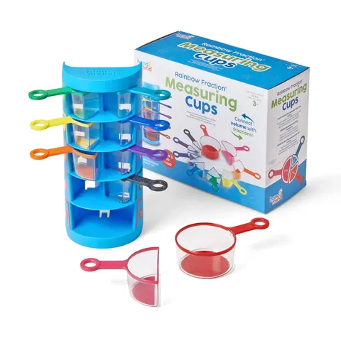Set de Căni de Măsurat Learning Resources cu Fracții