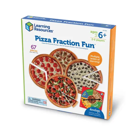 Jocul Learning Resources Fractions - Pizza