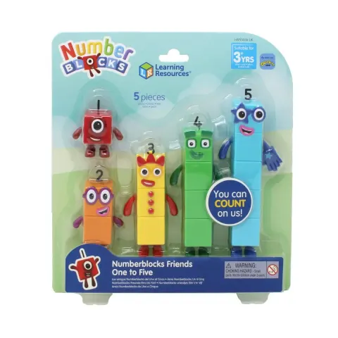 Set figurine Learning Resources Numberblocks, de la 1 la 5, pentru numărat