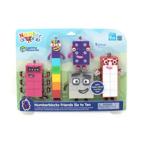 Figurine Learning Resources Numberblocks, de la 6 la 10