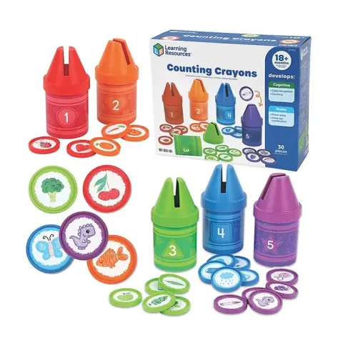 Set Learning Resources Pastel pentru sortare și numărare