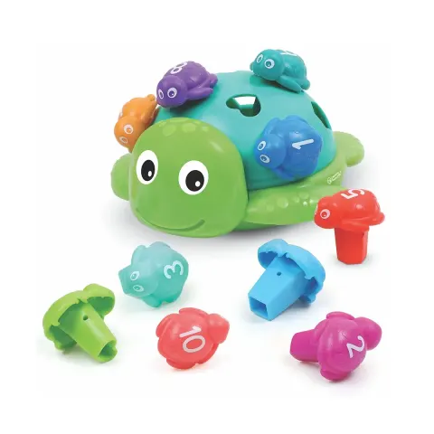 Learning Resources Broască țestoasă cu forme, pentru sortare și numărare