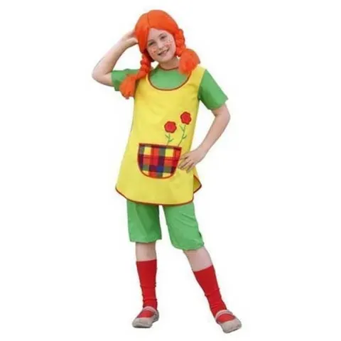 Costum Pippi Șosețica, mărimea 164 cm, pentru vârsta de 14 ani