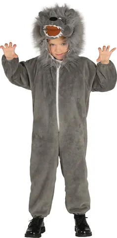 Costum Lup, pentru copii de 5-6 ani