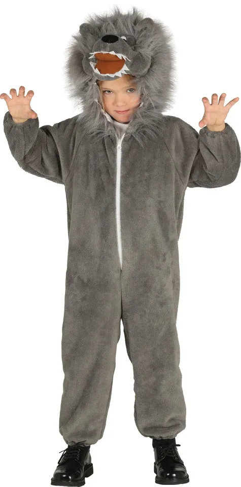 Costum Lup, pentru copii de 5-6 ani