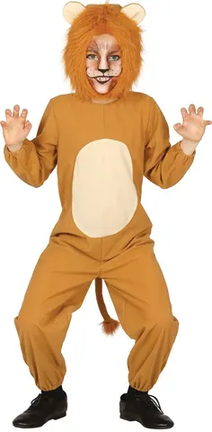 Costum de leu, pentru copii 10–12 ani