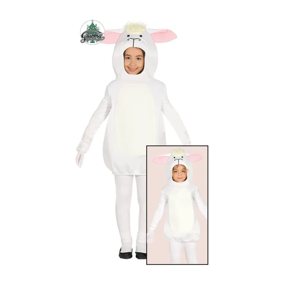 Costum de oaie, pentru copii de 7-9 ani
