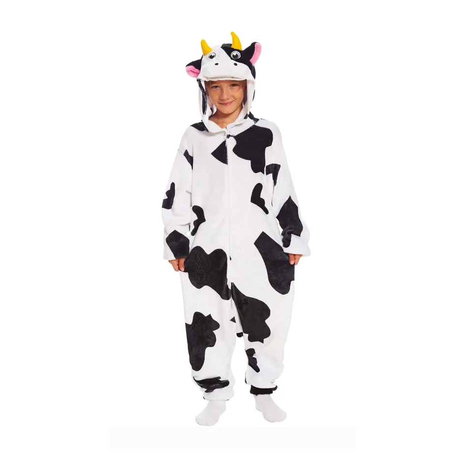 Costum de vacă, pentru copii de 7-9 ani