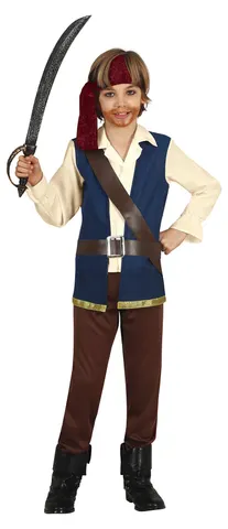 Costum de pirat, pentru copii 10–12 ani