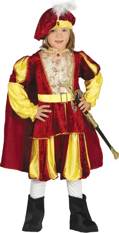 Costum de prinț, pentru copii de 5–6 ani