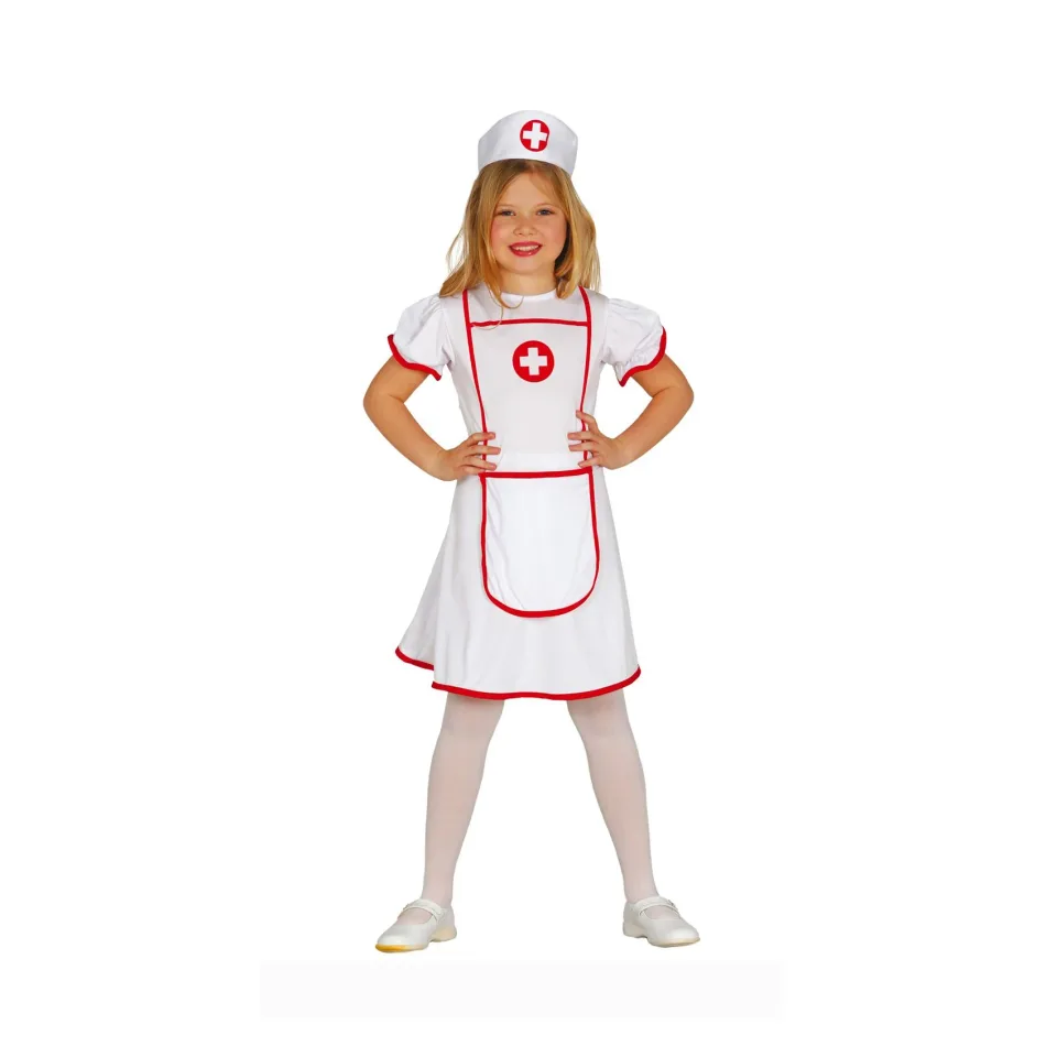 Costum de asistentă, pentru copii de 7–9 ani