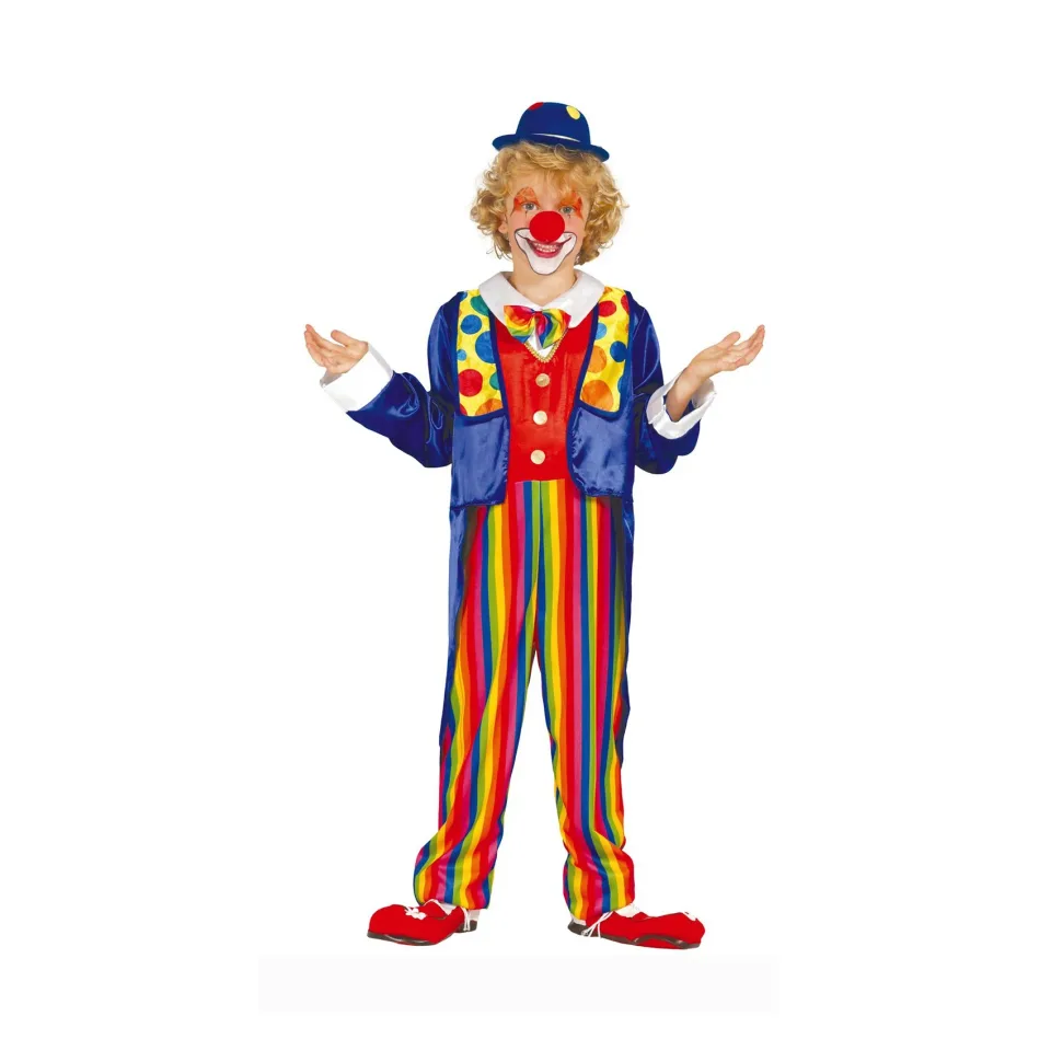 Costum de clown, pentru copii de 5–6 ani