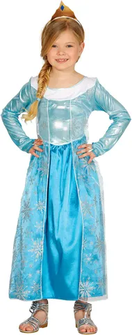 Costum Elsa, pentru copii de 7–9 ani