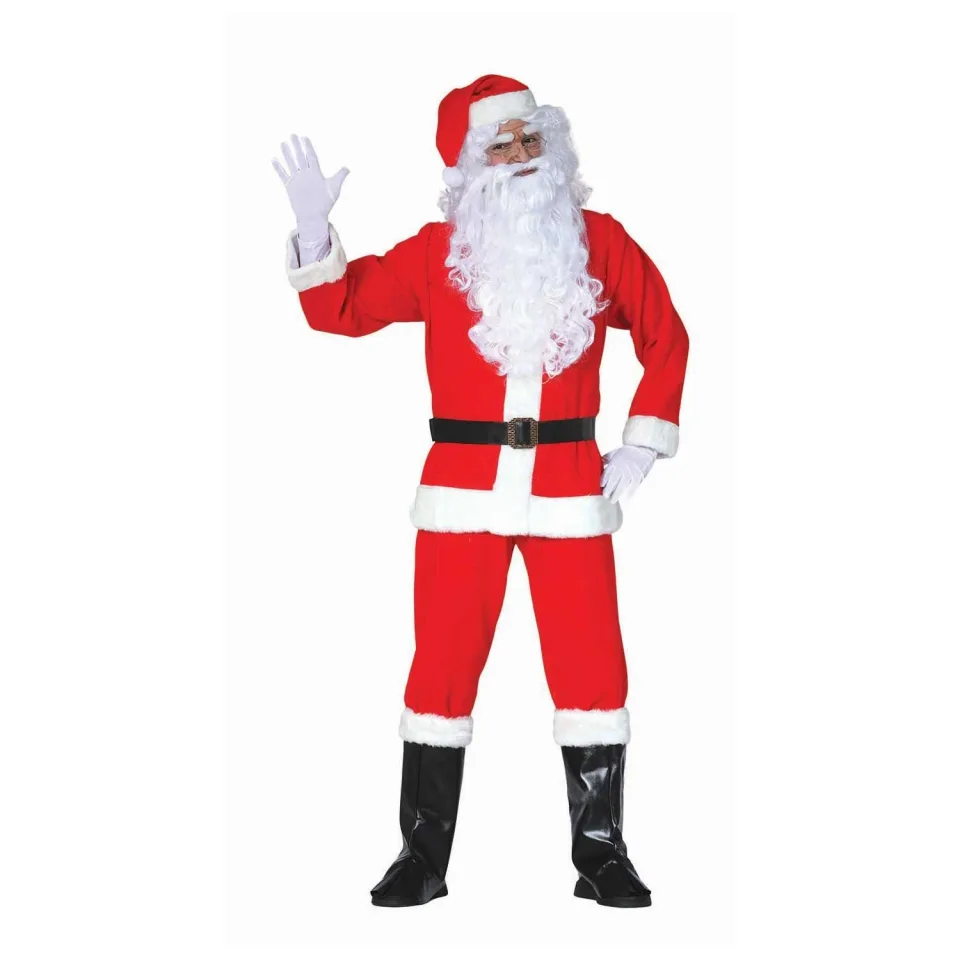 Costum Moș Crăciun, mărimea L, 52-54