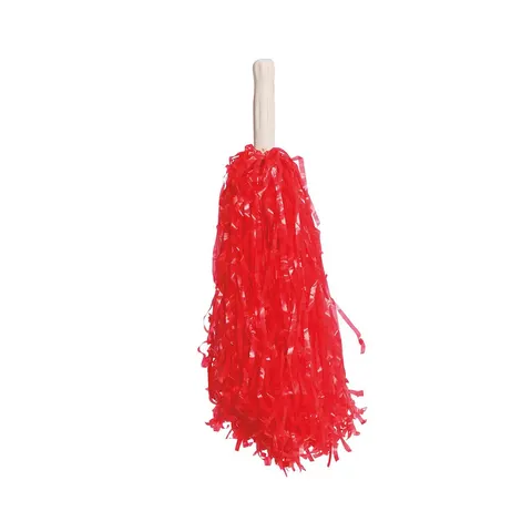 Pompoane pentru majorete, 80 g, roșu, 2 buc.