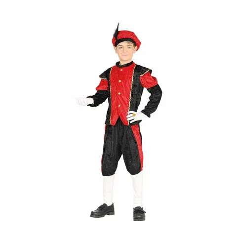 Costum Prinț, pentru copii 7-9 ani, roșu