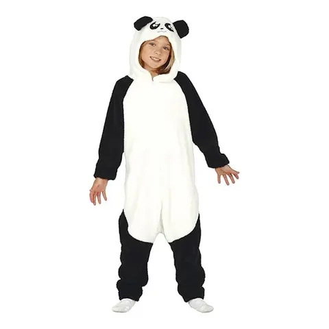 Costum de panda, pentru copii cu vârsta 7-9 ani