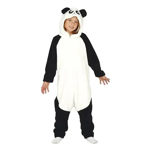 Costum de panda, pentru copii cu vârsta 7-9 ani