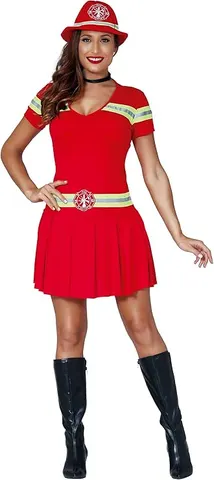 Costum de pompier pentru femei, mărimea 36–38, S