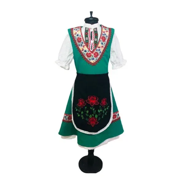 Costum tradițional Model 9, fată, 11 ani