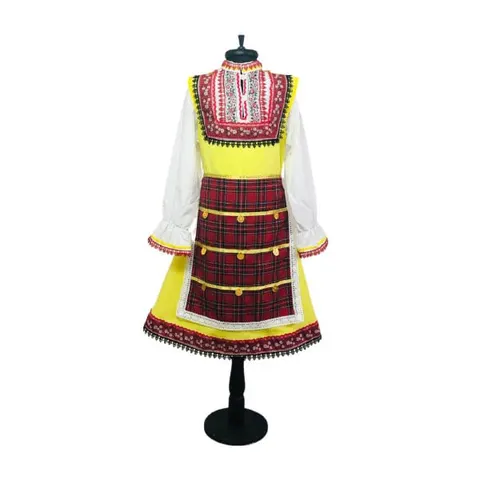 Costum popular Model 7, copii, pentru fată, 9 ani