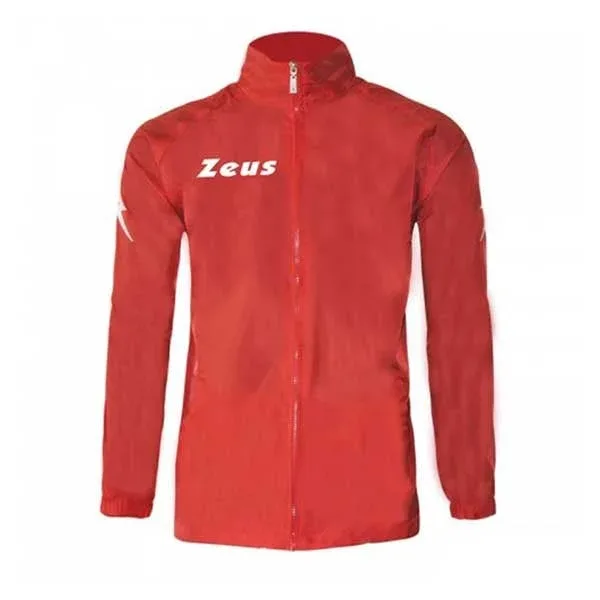 Jachetă Zeus K-Way, tip vânt, copii, mărimea XS, roșu