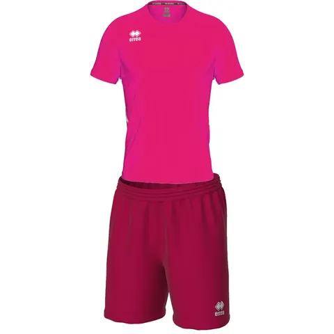 Echipament de fotbal Errea Marvin, copii, mărimea 2YXS, 110–120 cm, fucsia
