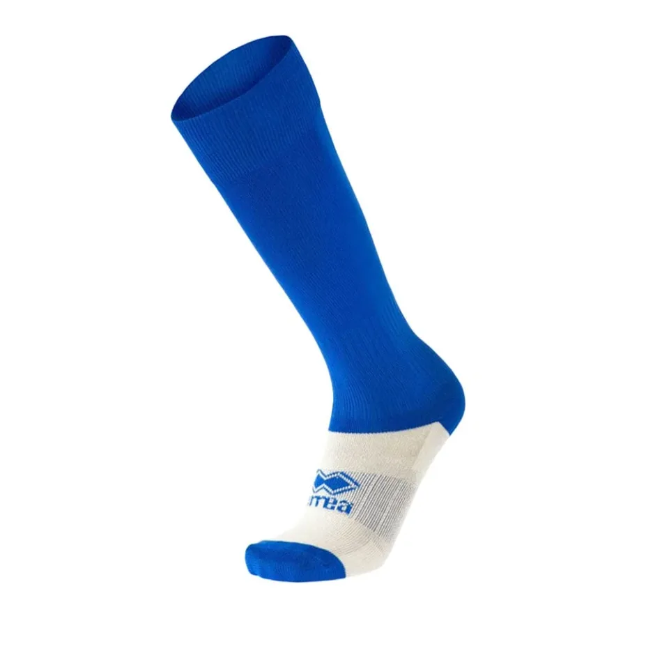 Șosete de fotbal Errea, mărimea 35–38, albastru